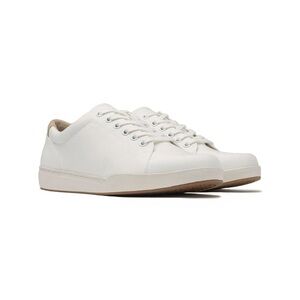 ABEO Women’s Encore White and Tan Sneakers size 9.5, comfortable, walking, style